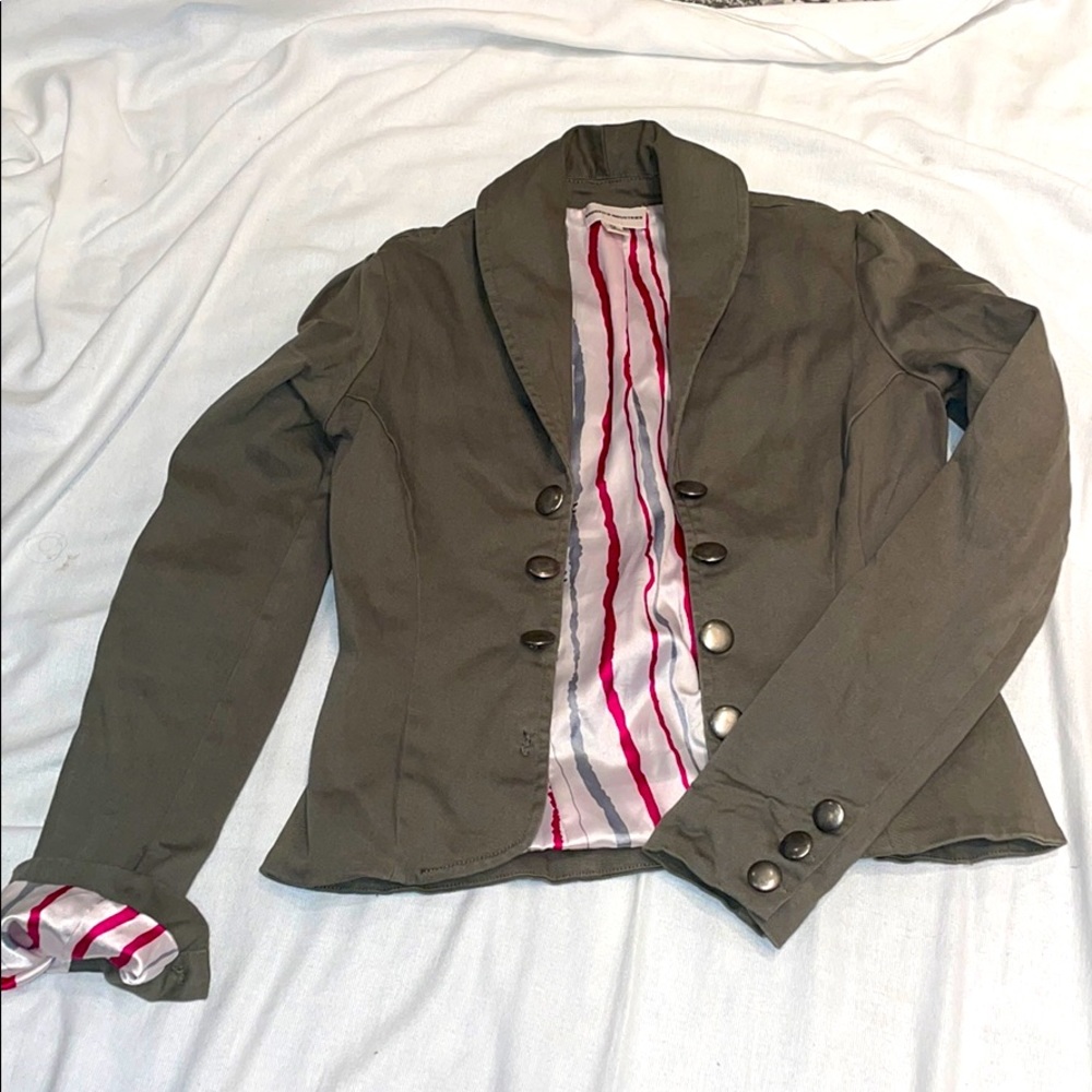 Military Blazer Jacket